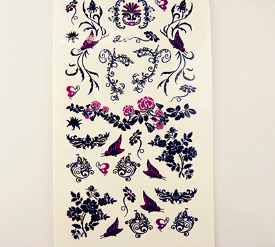 特别设计个性炫彩纹身贴（中）