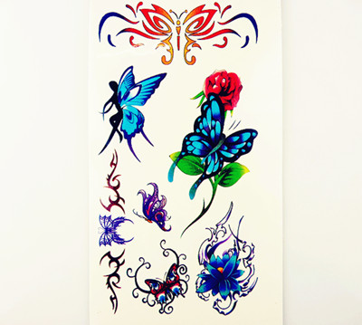 特别设计个性炫彩纹身贴（小）