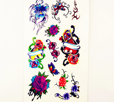特别设计个性炫彩纹身贴（小）