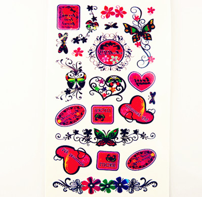 特别设计个性炫彩纹身贴（中）