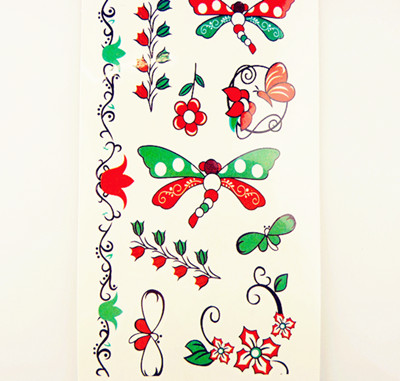 特别设计个性炫彩纹身贴（中）