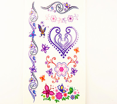 特别设计个性炫彩纹身贴（中）