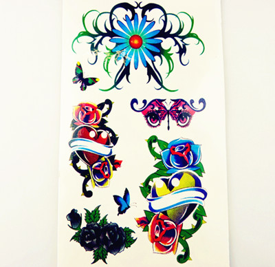特别设计个性炫彩纹身贴（中）