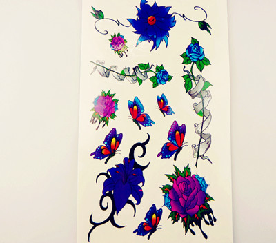 特别设计个性炫彩纹身贴（中）