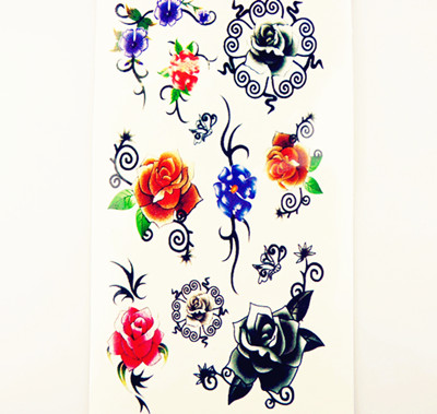 特别设计个性炫彩纹身贴（中）