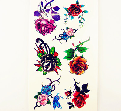 特别设计个性炫彩纹身贴(小)