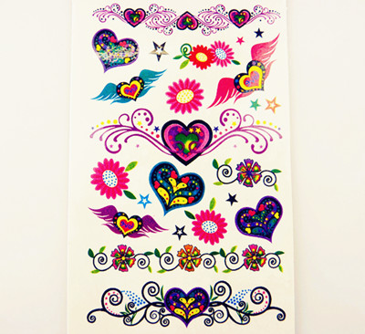 特别设计个性炫彩纹身贴(大)