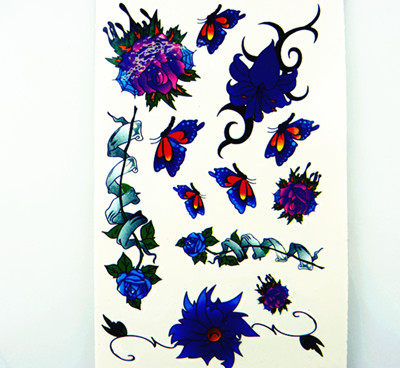 特别设计个性炫彩纹身贴(大)