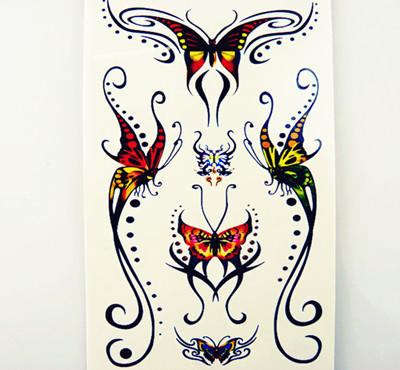 特别设计个性炫彩纹身贴(大)