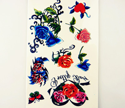 特别设计个性炫彩纹身贴(大)