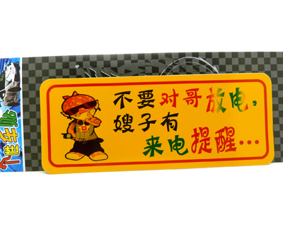 汽车用品车饰 反光车贴 个性搞笑车贴/反光彩页汽车贴