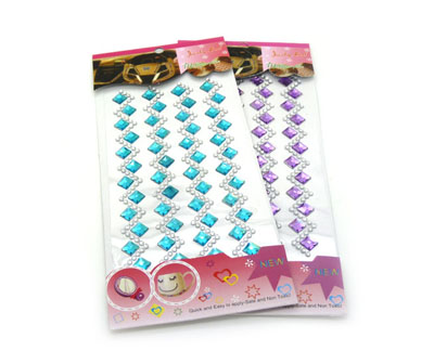 水钻贴贴钻精美水钻贴纸 手机贴钻大颗粒宝石 独立有背胶 -水钻手机贴