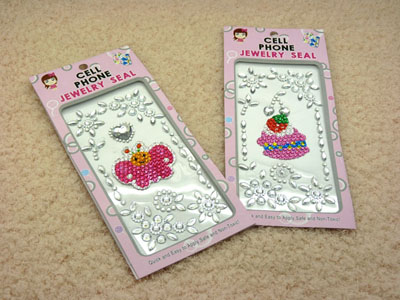 卡通情侣iphone4手机壳水钻手机壳贴钻材料包饰品手机蝴蝶水钻贴-卡通水钻贴纸