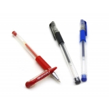 特价办公用笔3支装 精选0.5mm子弹中性笔大欧标笔 签字笔 -特等三个大欧标