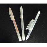 特价 细钢珠水笔 中性笔  学生用品 -3支装白杆笔2黑1