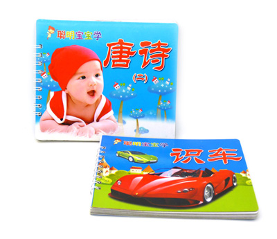 书卡两用 认物水果蔬菜唐诗拼音儿歌宝宝早教识字 -聪明宝宝学（线圈）