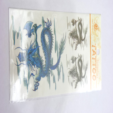 玫瑰性感保色纹身贴
