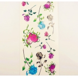 新款玫瑰保色纹身贴