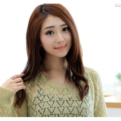 藏银合金日韩潮流 吊坠项链女 合金镶钻锁骨链送情侣礼物（赠礼盒）