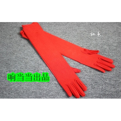 防晒佳品 丝光棉高弹加长防晒手套夏季长款开车防紫外线手套长手套-23
