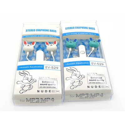 可爱hello Kitty耳机猫头 入耳式MP3 -卡通耳机通用耳机KT100	