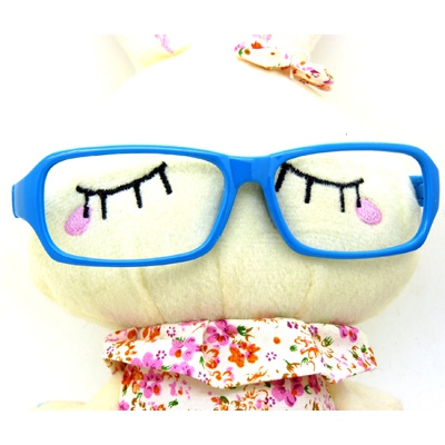 双色大框眼镜框 无镜片眼睛框架/0606眼睛架	