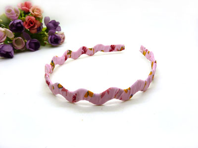 新款韩国钢卡超美绕线波浪发箍发卡 清新碎花波浪头箍发饰头饰 甜美百搭头饰