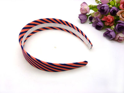 日韩国钢卡复古风流行款布艺发箍发饰 苏格兰情调 精品发饰 宽（皮卡）