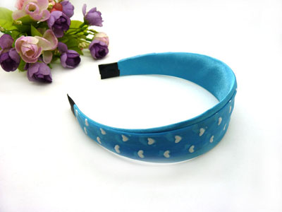 日韩国钢卡复古风流行款布艺发箍发饰 苏格兰情调 精品发饰 宽（皮卡）