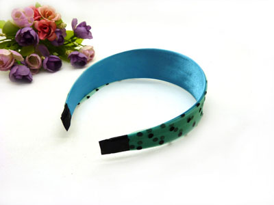 韩版钢卡宽边发箍发饰品波点发卡  美少女发饰  精美发箍