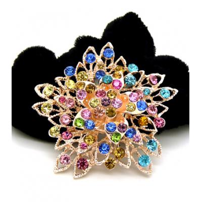 日韩版多层水钻合金头扣/发梳/发夹/头饰/精美发饰 镶钻绒布圈发饰