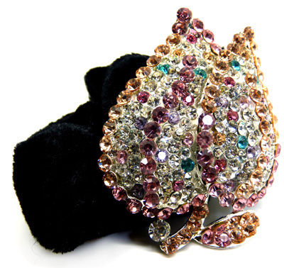 日韩时尚精品头扣 水钻头扎 梅花 女士靓丽头扣