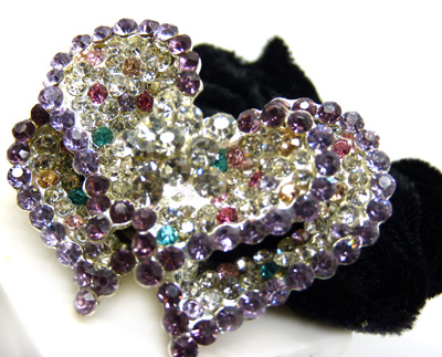 日韩时尚精品头扣 水钻头扎 梅花 女士靓丽头扣