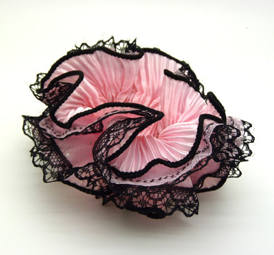 绢纱头圈 发绳布艺发圈头花橡皮筋头绳