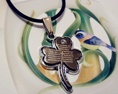 男士男生男款时尚黑皮绳项链