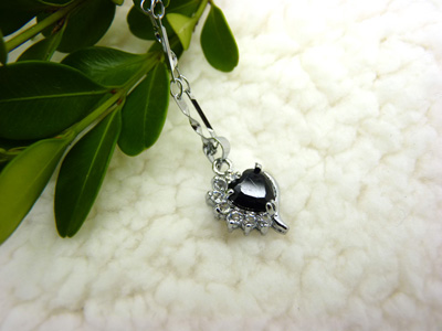 镶钻锁骨链吊坠 星语心愿