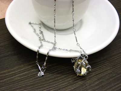 新款项链终身保色 锁骨链吊坠 星语心愿 