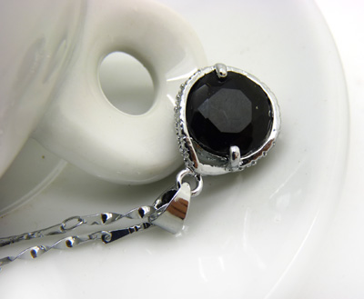 韩国锁骨链吊坠  水晶石系列  永久保色