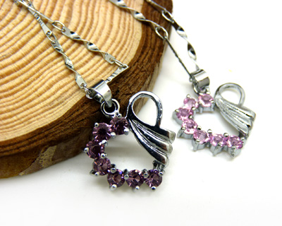 韩国锁骨链吊坠 永久保色 合金饰品