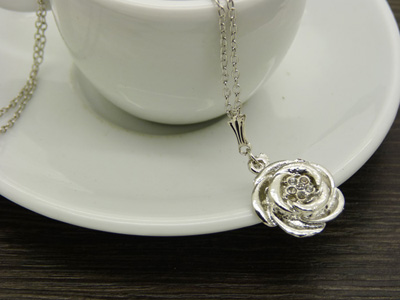 时尚女项链 首饰品锁骨韩国时尚配饰银饰 礼物送女友-合金项链