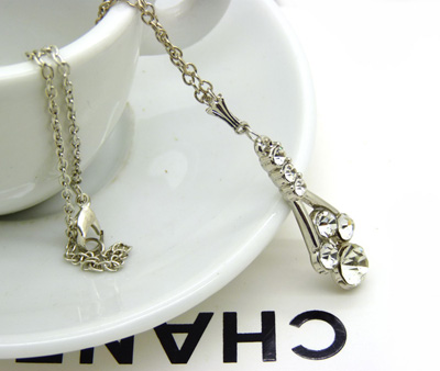 时尚女项链 首饰品锁骨韩国时尚配饰银饰 礼物送女友-合金项链