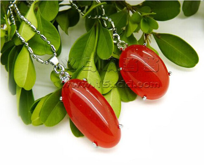 合金镶奥地利水晶项链 个性项链 -合金玉石项链大号3号赠精品礼盒	