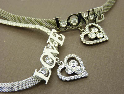 合金水钻经典项链 时尚女士潮流项链饰品 -韩版潮流项链	