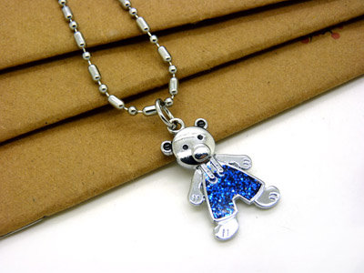 朋克项链潮男嘻哈说唱街舞帽骷髅藏银项链hiphop饰品	