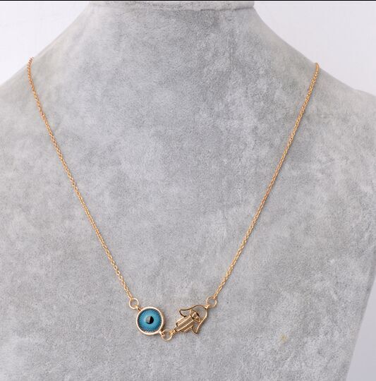 藏银合金日韩潮流 吊坠项链女 合金镶钻锁骨链送情侣礼物（赠礼盒）