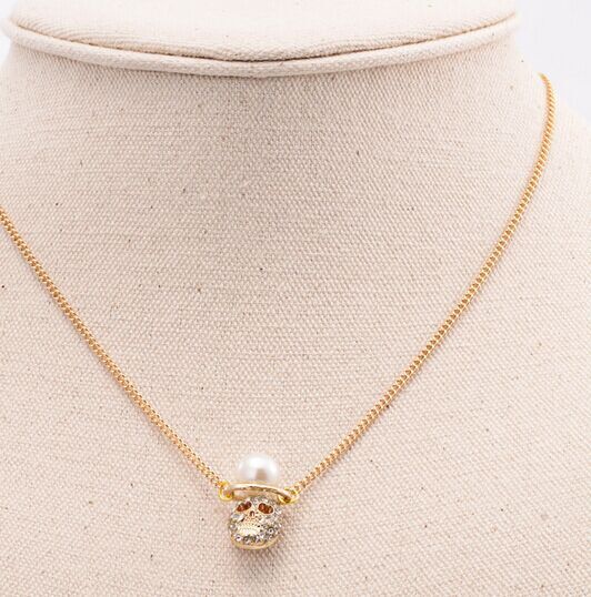 藏银合金日韩潮流 吊坠项链女 合金镶钻锁骨链送情侣礼物（赠礼盒	