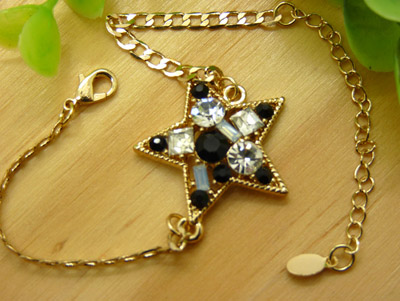 终身保色 静风格 薇拉夫人手链 奥地利水晶水钻 韩国时尚 复古奢华