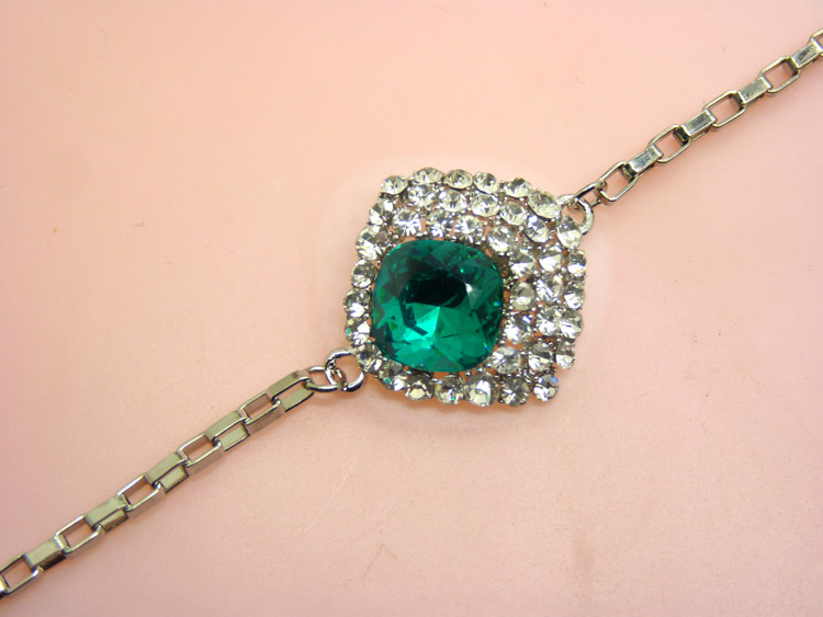 终身保色 静风格 薇拉夫人手链 奥地利水晶水钻 韩国时尚 复古奢华	