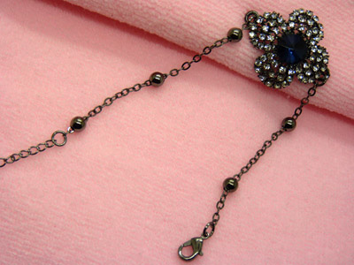 气质拉风手链奥地利镶钻水晶石水钻 日韩新款 复古奢华