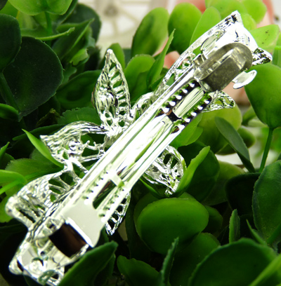 韩版水钻弹簧夹顶夹横夹发卡发夹水钻横夹